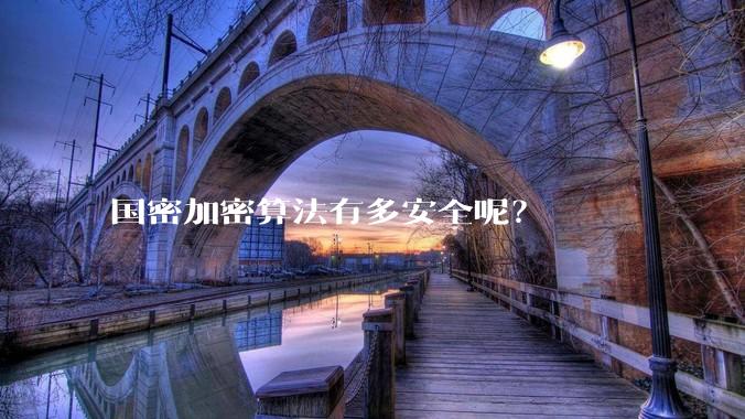 国密加密算法有多安全呢？